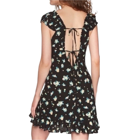 Free People Like a Lady Fruit Print Mini Dress - Picture 2 of 9